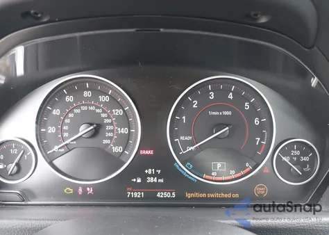 2017 BMW 330I из США, поврежденный, VIN WBA8B9G54HNU09617